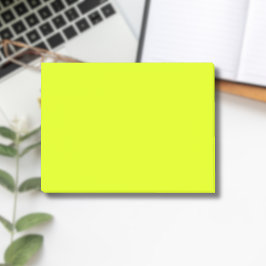 Neon Chartreuse Solid Color | Classic Post-it Klebezettel