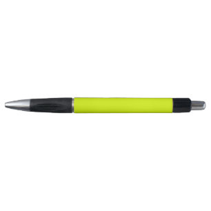 Neon Chartreuse Solid Color   Trendfarbe Kugelschreiber