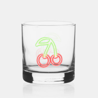 Neon Cherries Whiskyglas