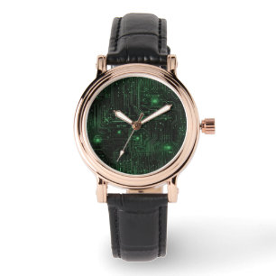 Neon Circuit Watch Armbanduhr
