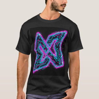 Neon Circuit X Tech T - Shirt Futuristic tee