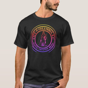 Neon City Siegel - Kolumbien, South Carolina T-Shirt