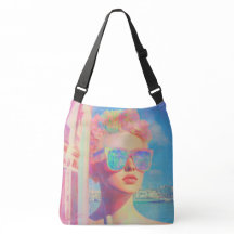 Neon Coastal Beauty mit Sonnenbrille