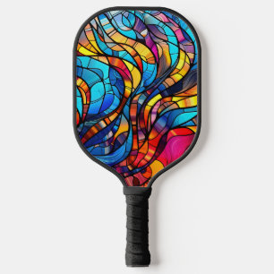 Neon Colors Festglass Pickleball Paddle