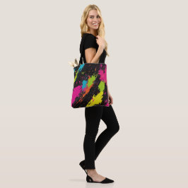 Neon Colors Retro Paint Spritzer Tasche