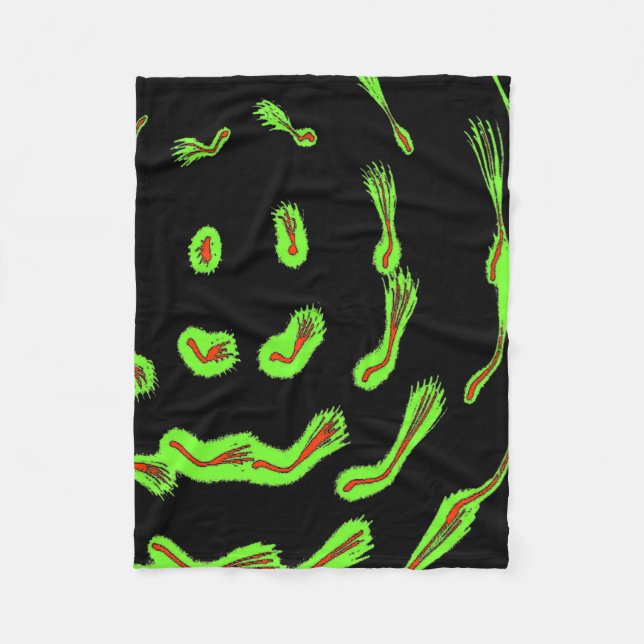 Neon Cometflare Fleece Blanket (Vorderseite)