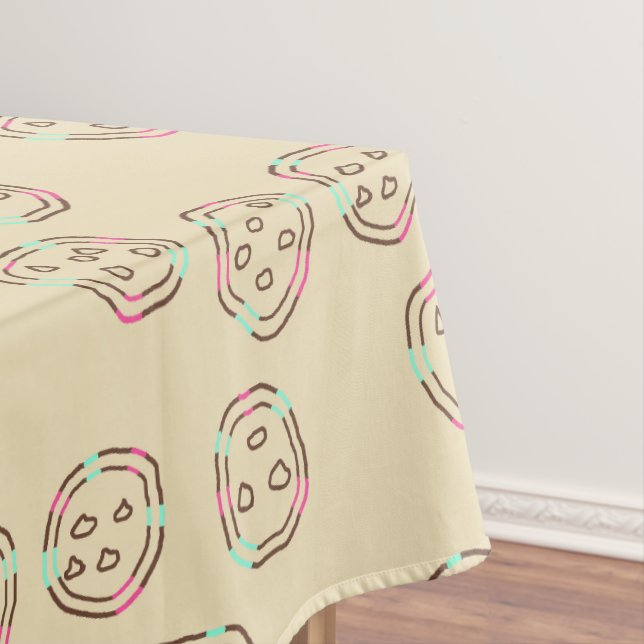 Neon Cookies Tischdecke (Beispiel)