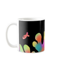 Neon coral and fish