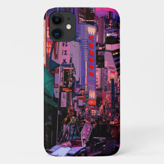 Neon Cyberpunk Metropole Case-Mate iPhone Hülle
