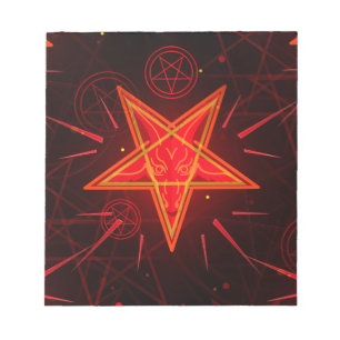 Neon-Dämon Notizblock