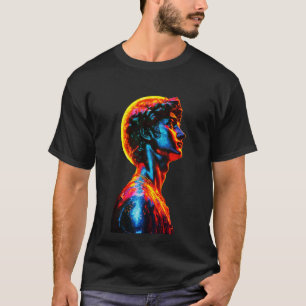 Neon-David-Statue T-Shirt