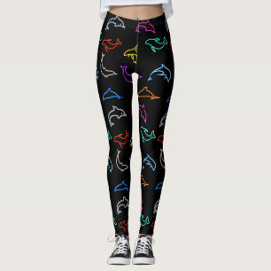 Neon-Delfine - Leggings