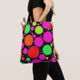 Neon Dot Party Tasche