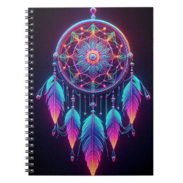 Neon Dreamcatcher Notizblock