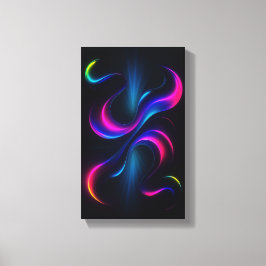 Neon Dreams III Galerie Kunst | Moderne Abstraktio Leinwanddruck