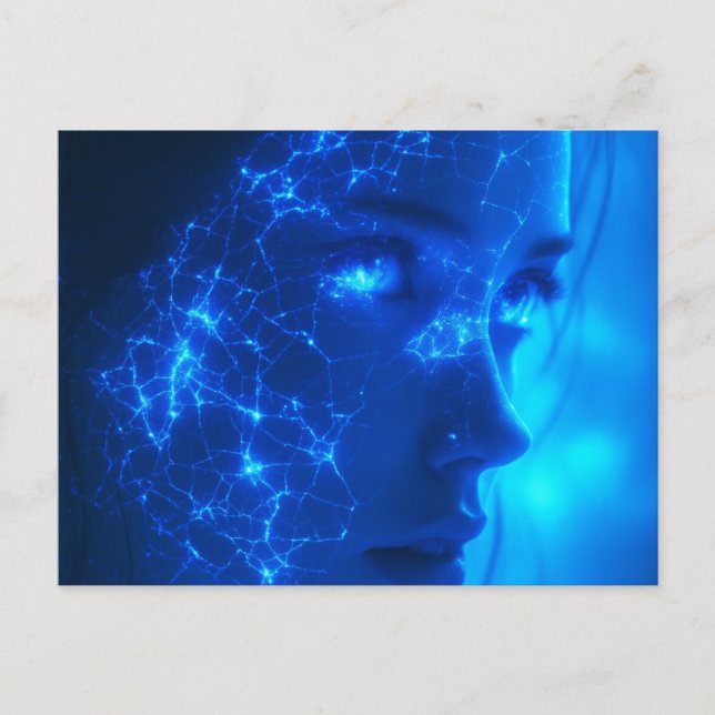 Neon Dreams Postkarte (Vorderseite)