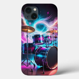 Neon Drums Music Lover Case-Mate iPhone Hülle