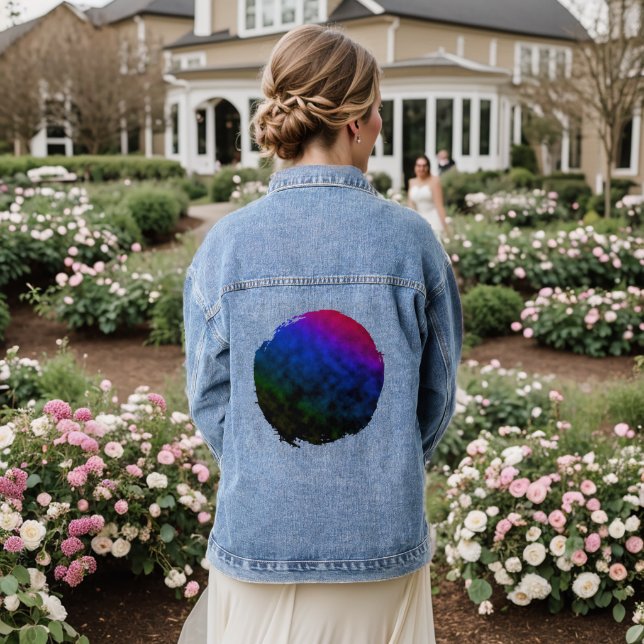 Neon Dusk Jeansjacke (Hochzeit Rückseite)