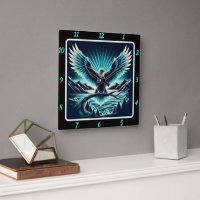 Neon Eagle Radiation Timepiece