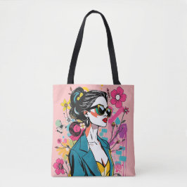 Neon Eleganz Art Doppel-Tote-Kollektion ✨💫 Tasche