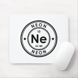 Neon Element Mouse Pad Mousepad