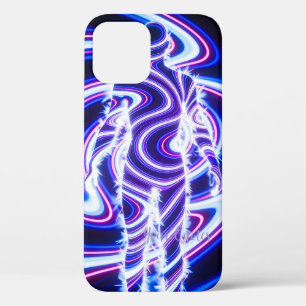 Neon-Energie-Menschensilhouette Case-Mate iPhone Hülle