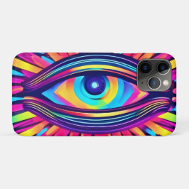Neon Eye of the Cosmos Case-Mate iPhone Hülle