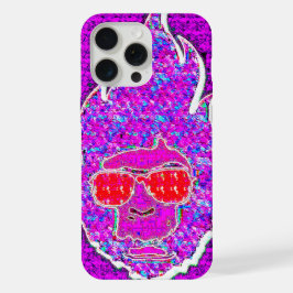 Neon Face Case iPhone 15 Pro Max Hülle