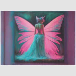 Neon Fairy Glow Elektrische Fantasie Art Decoupa Seidenpapier