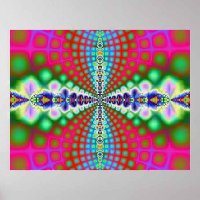 Neon Fantasy Poster (Vorne)