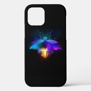 Neon Firefly auf schwarz Case-Mate iPhone Hülle