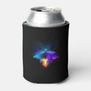 Neon Firefly auf schwarz Dosenkühler