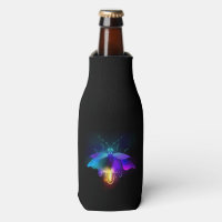 Neon Firefly auf schwarz