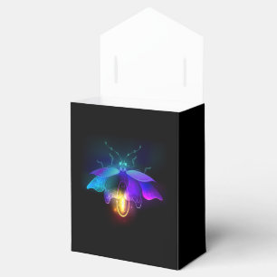 Neon Firefly auf schwarz Geschenkschachtel