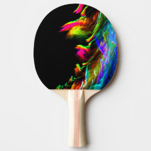 Neon Flammen von Rave Leuchten und Party Tischtennis Schläger