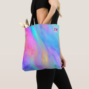 Neon Flow Personalisiert Tote Bag Tasche