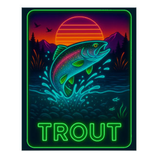 Neon Fout Poster