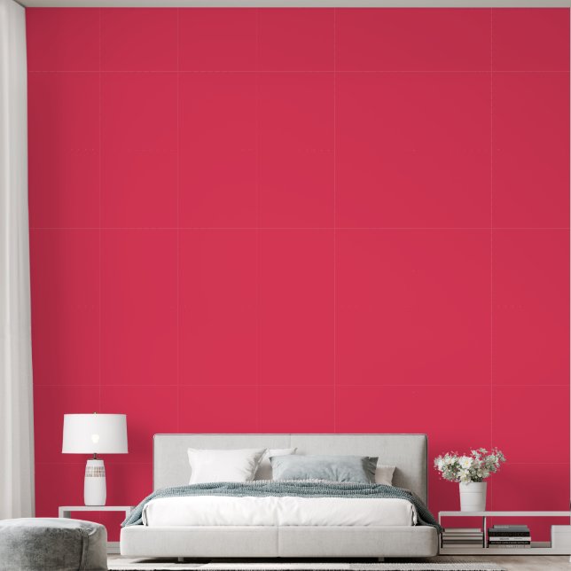 Neon Fuchsia rosa Schatten Tapete (Schlafzimmer)