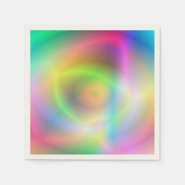 Neon Fun Serviette (Vorderseite)
