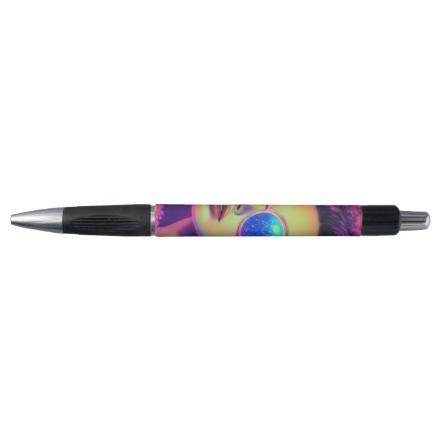 Neon Galaxy Glamour Kugelschreiber (Vorderseite)