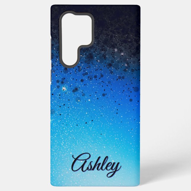 Neon Galaxy Gradient Samsung Galaxy Hülle (Rückseite)