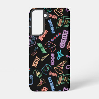 Neon Gamer Samsung Galaxy Hülle