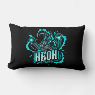 Neon Gaming Lendenkissen
