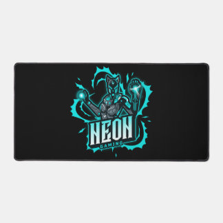 Neon Gaming Schreibtischunterlage
