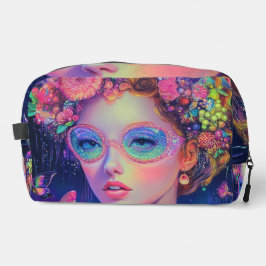 Neon Garden Goddess Waschbeutel