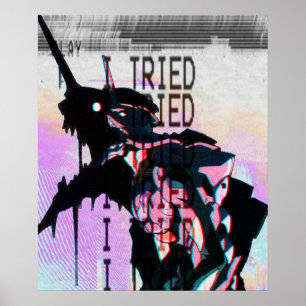 Neon Genesis Evangelion Unit One I getestet Poster