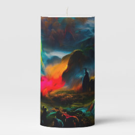 Neon Ghosts dans un paysage d'Imaginaire hanté