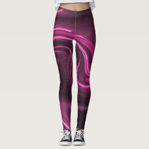 Neon-Glanz Leggings