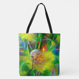 Neon Glow Dandela im Dream Garden Tasche