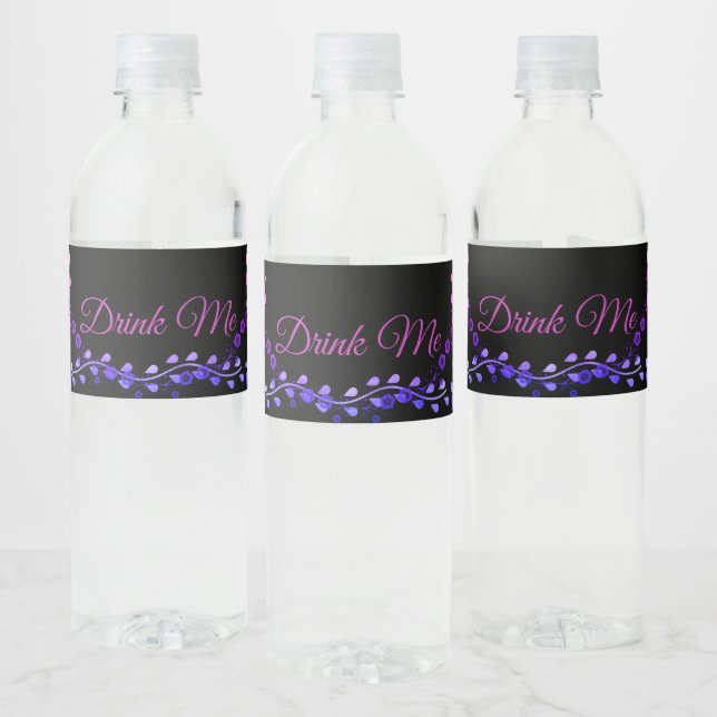 Neon Glow Water Flasche Labels für Hochzeiten (Flaschen)
